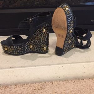 Diesel wedge sandal